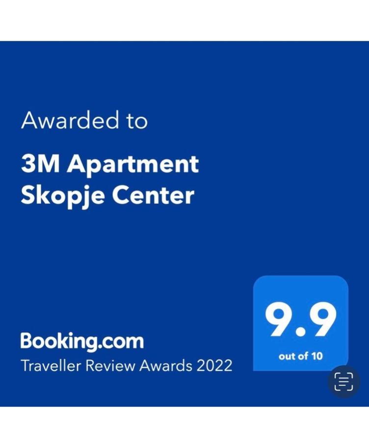 3M Apartment Skopje Center Eksteriør bilde