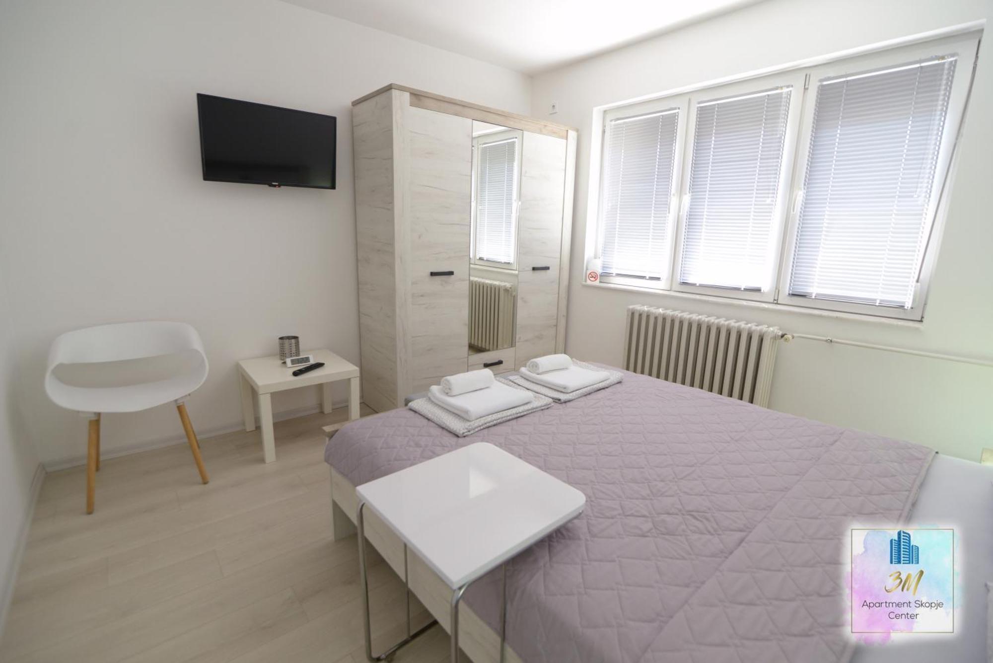 3M Apartment Skopje Center Eksteriør bilde