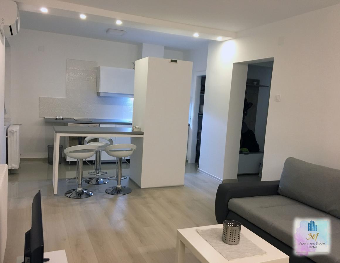 3M Apartment Skopje Center Eksteriør bilde